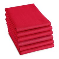 DDDDD DDDDD theedoek logo 60x65cm red - thumbnail