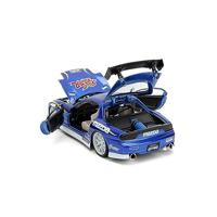 JADA TOYS Auto Mazda Street Fighter 1993 Mazda RX7 met Chun-Li figuur Kant-en-klaar model Personenauto (model) - thumbnail