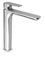 Wastafelmengkraan Sapho Spy 1-hendel Recht Hoog 29.8 cm Chroom Sapho - thumbnail