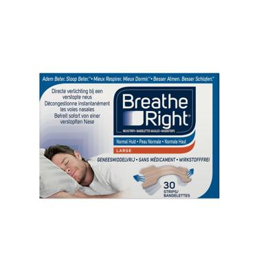 Breathe Right Neusstrips Normale Huid - Large