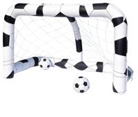 Bestway playcenter opblaas voetbaldoel met 2 ballen - thumbnail