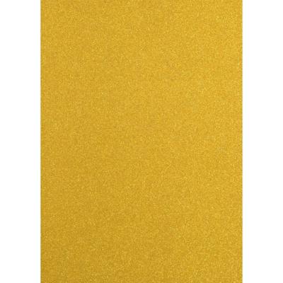 Florence • glitterpapier a4 5x 250g goudgeel