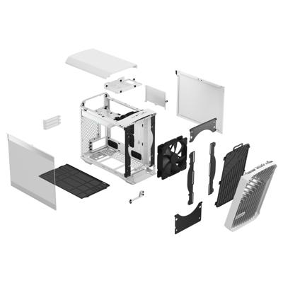 Fractal Design Torrent Nano RGB Black TG Light Tint