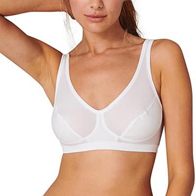 2-pack Bustier top met cups - Katoenen bralette - Stevige bh Top dames - thumbnail
