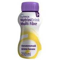 NutriniDrink Multi Fibre Bananensmaak Flesje 200ml - thumbnail