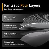 PanzerGlass Ultra-Wide Fit 2810 Screenprotector (glas) Apple iPhone 15 Pro 1 stuk(s) - thumbnail