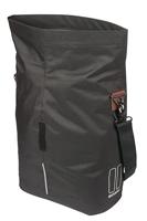 Basil Tas city shopper enkel | mik studs | zwart | 14-16l - thumbnail