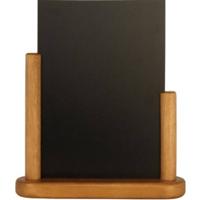 Krijtbord Securit 230x200x60mm teak hout - thumbnail