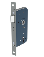 ASSA ABLOY 2466 Cilinderloopslot | DM60mm | PC72mm | krukgat 8mm | voorplaat RVS 24x235mm rechthoekig | DR 1+3/2+4 - 7272320 - thumbnail