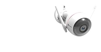 EZVIZ C3W FHD IP-beveiligingscamera voor buiten, kabelschoen, 1920 x 1080 pixels, plafond/muur