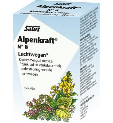 Salus Thee Alpenkraft Nr.8 Zakjes Salus Thee Alpenkraft Nr.8 Zakjes