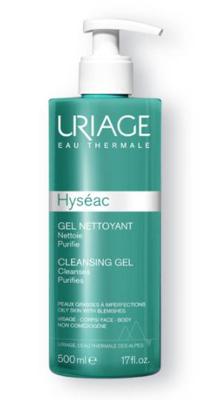 Uriage Hyseac Cleansing Gel 500 ml Uriage Hyseac Cleansing Gel 500 ml