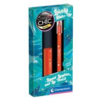 Clementoni crazy chic lipgloss en lipliner oranje - thumbnail