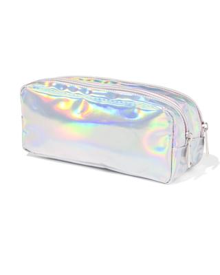 HEMA Etui Met Dubbele Ritsen Iriserend