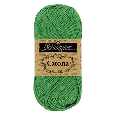 Scheepjes Catona - 10g - 515 Emerald - Haakgaren / Breigaren
