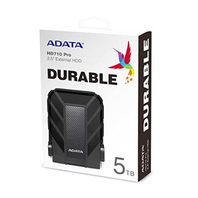 Externe Harde Schijf Adata AHD710P-2TU31-CBK Magnetisch SSD 2 TB 2 TB HDD Zwart - thumbnail