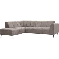Bank Britt hoekziteiland links + 2,5-zits Retro Bliss taupe - thumbnail