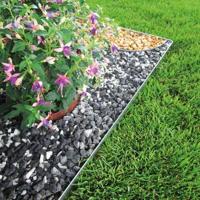 Graskant metaal 118 x 13 cm - thumbnail