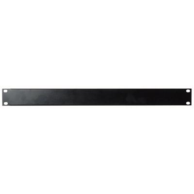 OMNITRONIC Front Panel Z-19U-shaped, steel, black 1U