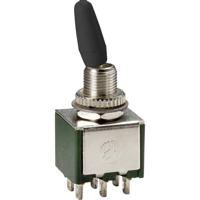 TRU COMPONENTS TC-9218548 Tuimelschakelaar 250 V/AC 2 A 2x aan/aan Continu 1 stuk(s) - thumbnail