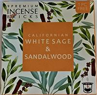 Aromafume Wierookblokjes Witte Salie & Sandelhout - 40g - thumbnail