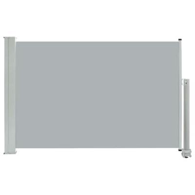 VidaXL Tuinscherm uittrekbaar 60x300 cm grijs VidaXL Tuinscherm uittrekbaar 60x300 cm grijs