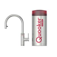 Quooker Flex met COMBI boiler 3-in-1 kokend water kraan RVS - thumbnail