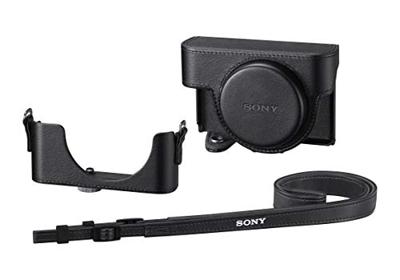 Sony Cyber-shot DSC-RX100M5A V Premium compacte digitale camera, 20,1 MP, zwart & Sony Lcj-Rxk Beschermhoes Voor Camera'S Uit De Rx100-Serie, Zwart