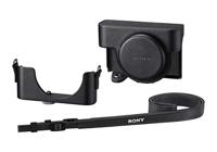 Sony Cyber-shot DSC-RX100M5A V Premium compacte digitale camera, 20,1 MP, zwart & Sony Lcj-Rxk Beschermhoes Voor Camera'S Uit De Rx100-Serie, Zwart - thumbnail