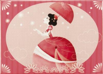 Ulysse sieradendoosje met muziek met ballerina parasol roze - thumbnail