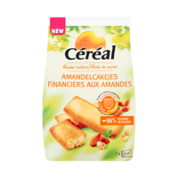 Cereal Amandelcakejes minder suikers 175 Gram - thumbnail
