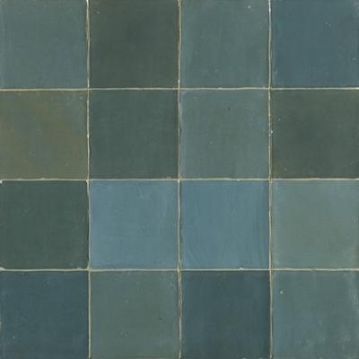 Wandtegel Marokkaans groen L&apos;Antic Colonial Nazari 11x11cm chauen glans