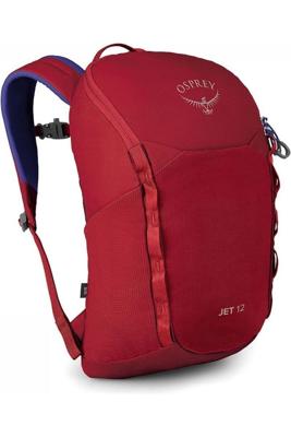 Osprey Jet 12 Rugtas Cosmic Red O/S