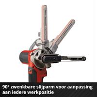 Einhell TE-BF 18 Li-Solo Akku-Bandfeile 4461000 Accu-bandschuurmachine Incl. accessoires, Zonder accu, Zonder lader Bandbreedte 13 mm Bandlengte 457 mm - thumbnail