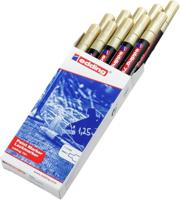 Paintmarker edding 791 alcoholbasis 1-2mm goud | 10 stuks - thumbnail