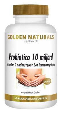 Golden Naturals Probiotica 10 Miljard Capsules Golden Naturals Probiotica 10 Miljard Capsules