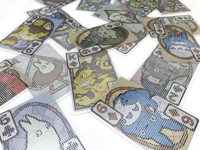 My Neighbor Totoro Transparent Playing Cards Totoro My Neighbor Totoro Transparent Playing Cards Totoro