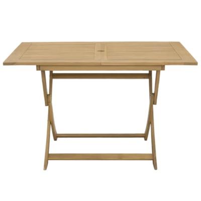 Tuintafel inklapbaar 120x70x75 cm massief acaciahout