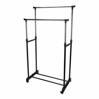 Jasstandaard met Wielen Mondex 80 x 43 x 90 cm Grijs Metaal