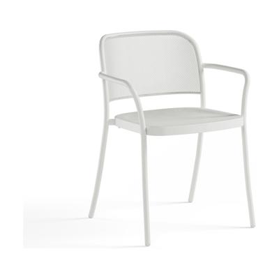 EMU Café tuinstoel met arm matt white