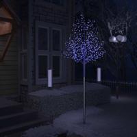 VidaXL Kerstboom 600 led&apos;s blauw licht kersenbloesem 300 cm - thumbnail