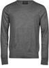 Tee Jays TJ6000 Men´s Crew Neck Sweater - Grey Melange - M - thumbnail