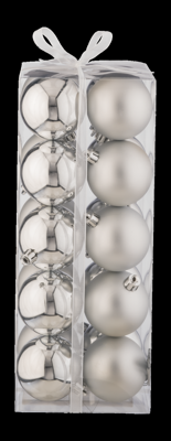 LIVARNO home 20 Kerstballen (Zilver)