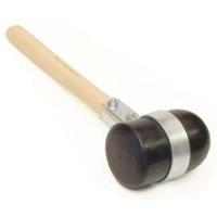 Rubber hamer hard met metalen verbinding - thumbnail