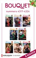 Bouquet e-bundel nummers 4317 - 4324 - Lynne Graham, Sharon Kendrick, Heidi Rice, Caitlin Crews, Susan Stephens, Clare Connelly, Fleur van Ingen, Natalie Ander - ebook - thumbnail