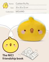 Molang Piu Piu kussen - 35 cm - thumbnail