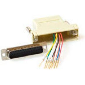 ACT TD25F8 Mountable Heavy Duty Adapter RJ-45 Female | 25 D-Sub female