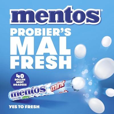 Mentos - Mint - 40 Rollen Mentos - Mint - 40 Rollen