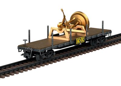 Märklin 48837 Platte wagen AC