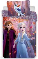 Disney Frozen Dekbedovertrek sisters- 140 x 200 cm - Katoen - 70 x 90 cm - thumbnail